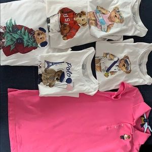 Girls Ralph Lauren polo bear bundle